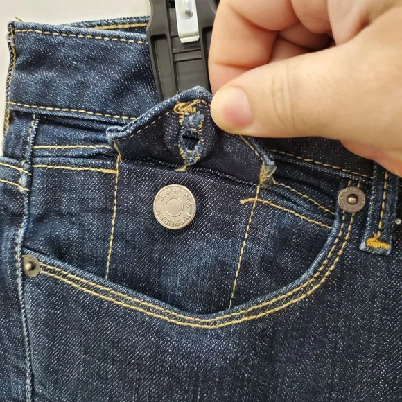 Banana Republic Factory Women's Dark‎ Wash Stretch Bootcut Jeans Size 6R - Picture 2 of 8